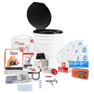 1 Person 72HRS Deluxe Toilet - Emergency Survival Kit