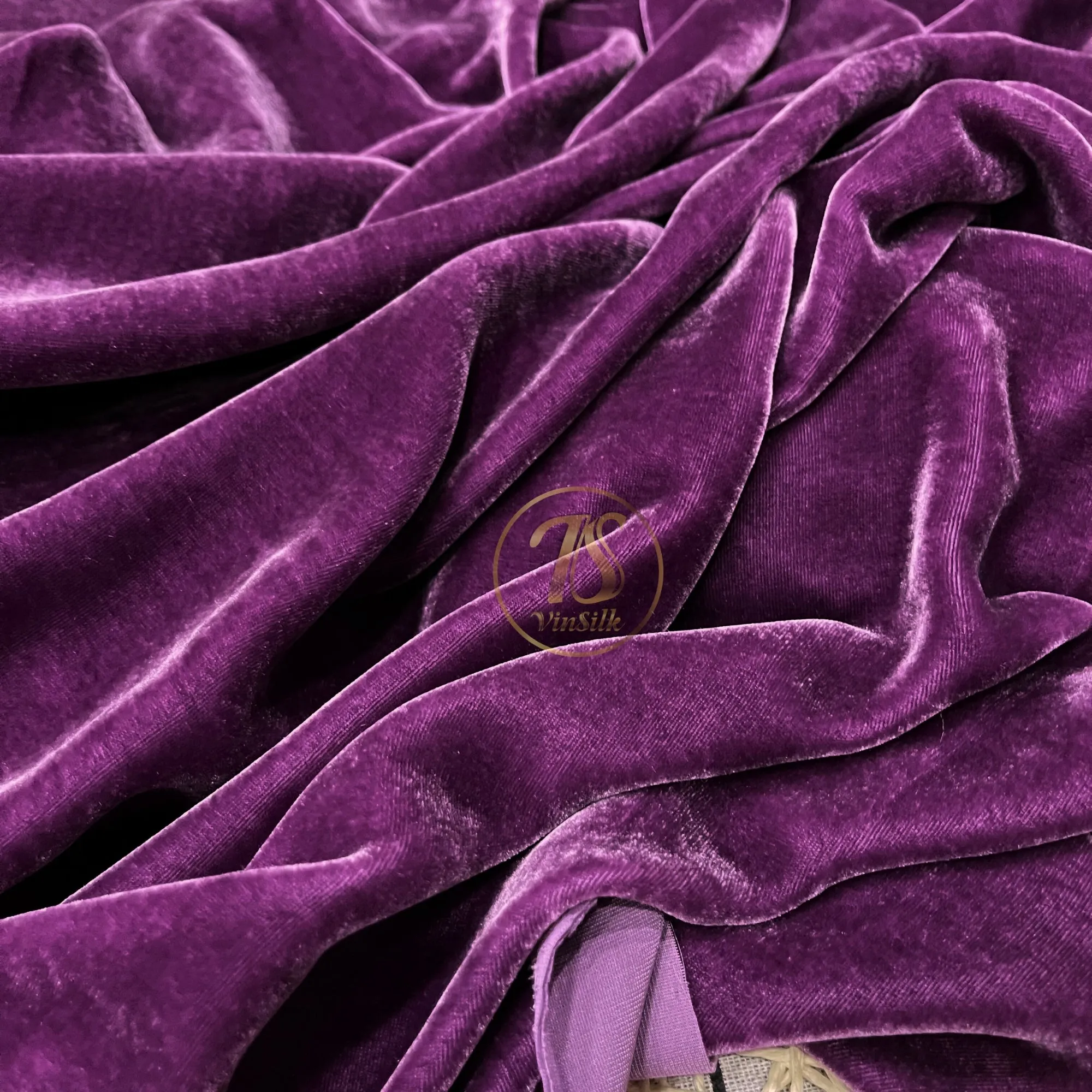 100% MULBERRY SILK VELVET fabric by the yard - Luxury Silk Velvet - Dressmaking - Silk apparel fabric - Silk for sewing