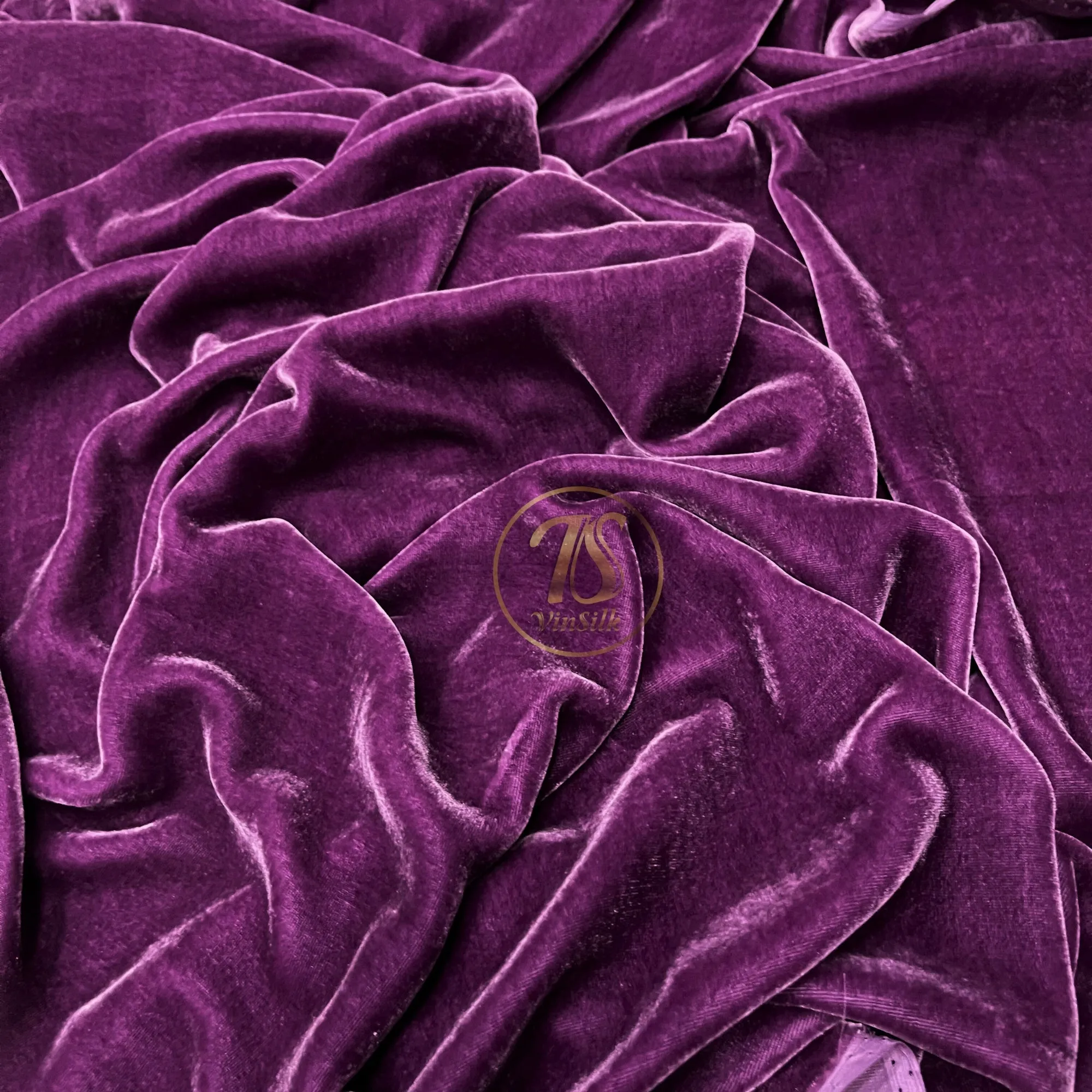 100% MULBERRY SILK VELVET fabric by the yard - Luxury Silk Velvet - Dressmaking - Silk apparel fabric - Silk for sewing