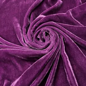 100% MULBERRY SILK VELVET fabric by the yard - Luxury Silk Velvet - Dressmaking - Silk apparel fabric - Silk for sewing