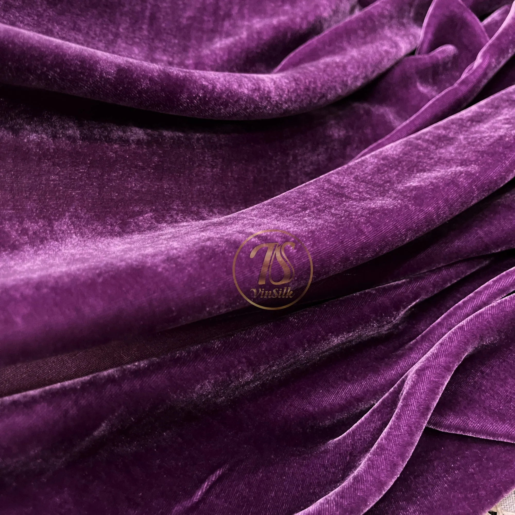 100% MULBERRY SILK VELVET fabric by the yard - Luxury Silk Velvet - Dressmaking - Silk apparel fabric - Silk for sewing