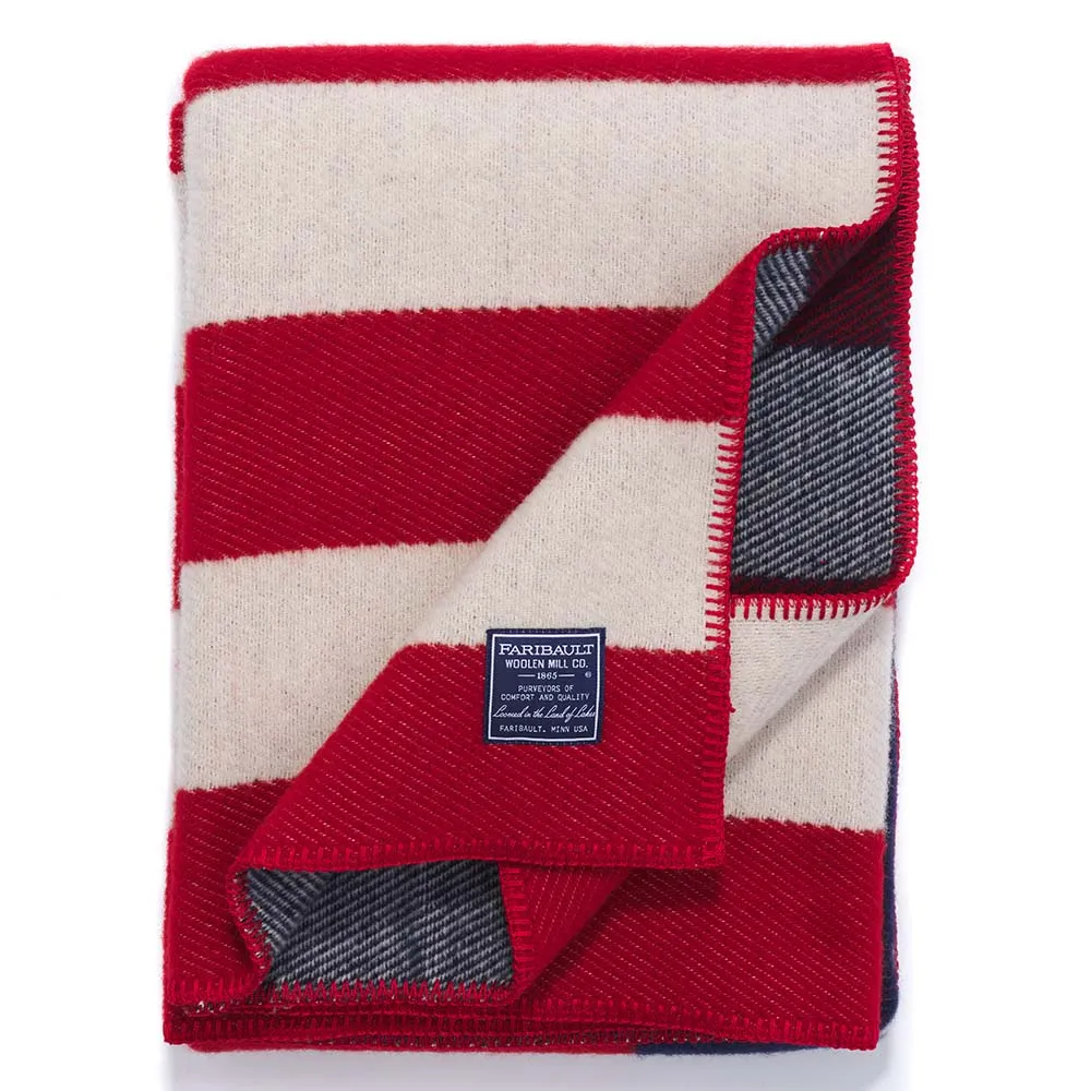 1776 Flag Wool Throw - Betsy Ross