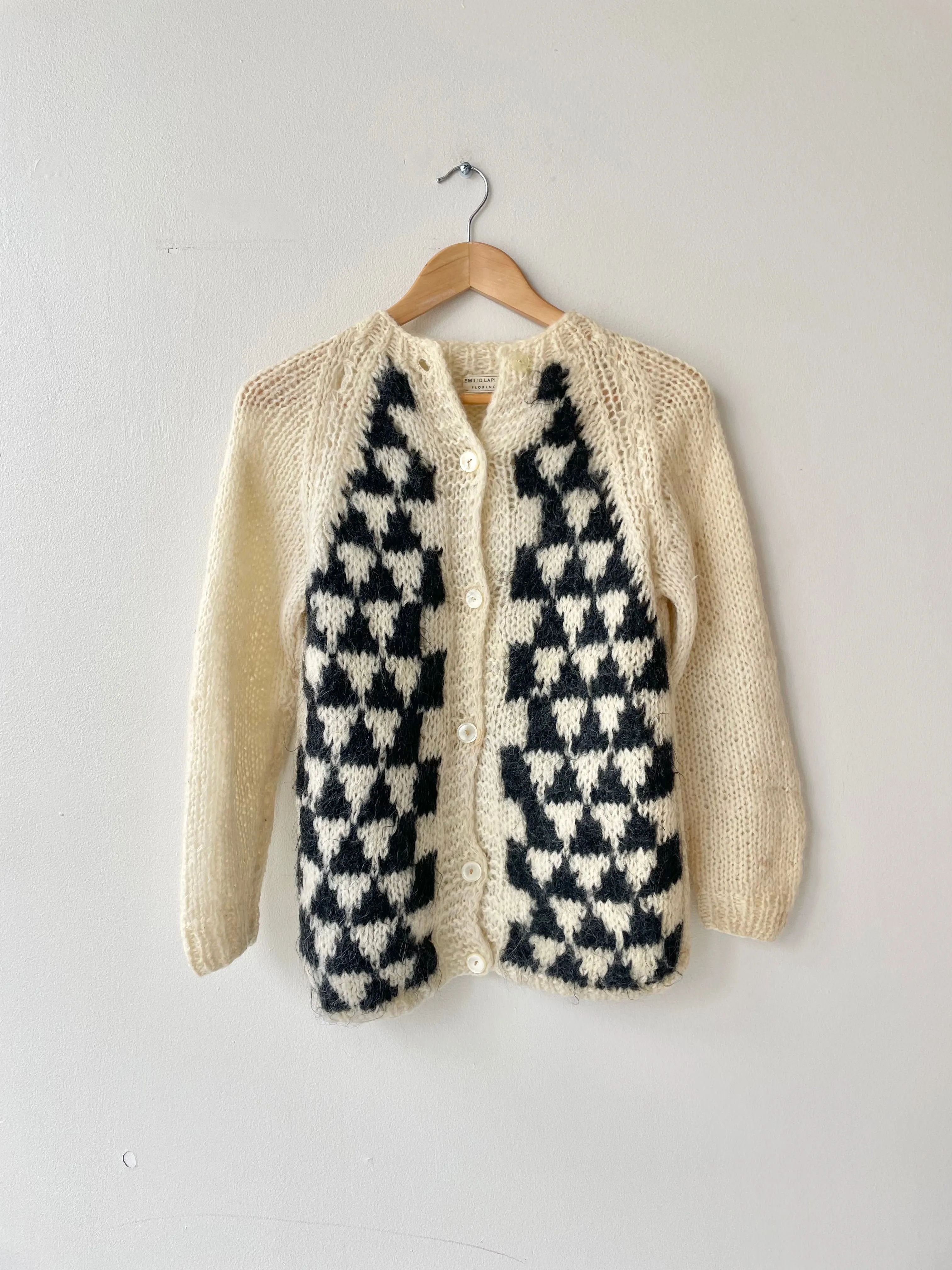 1960s Emilio Lapi Mohair Cardigan