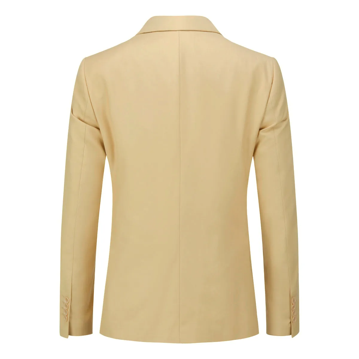 2-Piece Slim Fit Simple Designed Beige Suit