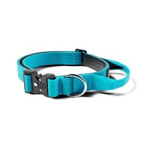 2.5cm Combat® Collar | With Handle & Rated Clip - Light Blue