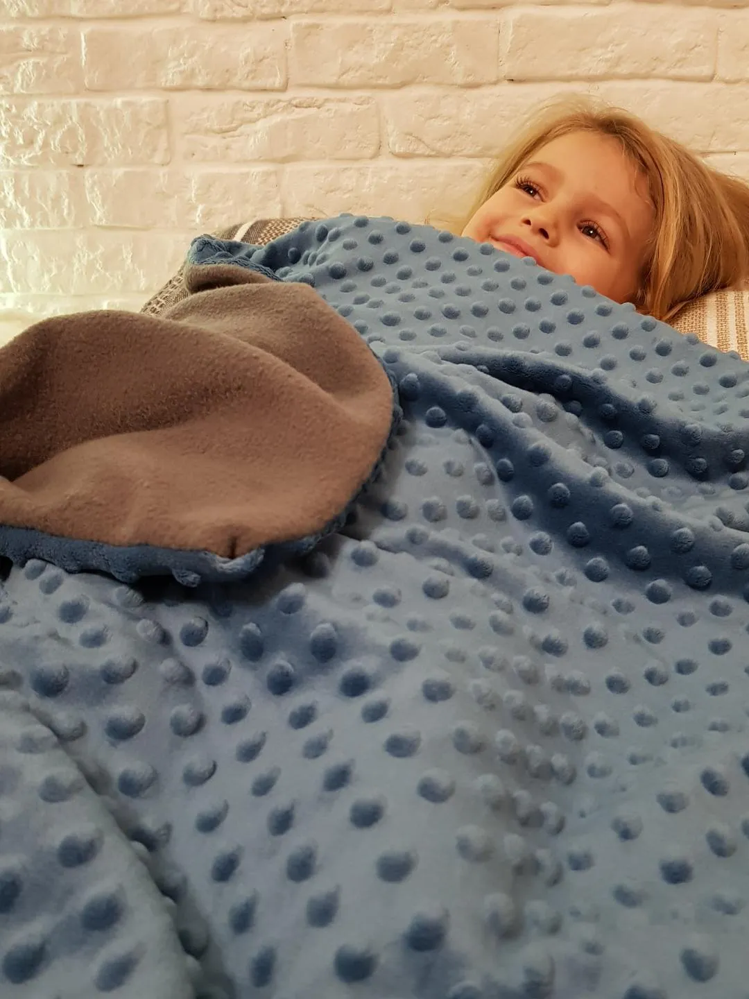 3kg Weighted Blanket & Pillow Case Small (90 x 100)