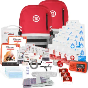 4 Person 72HRS Deluxe Backpack - Emergency Survival Kit