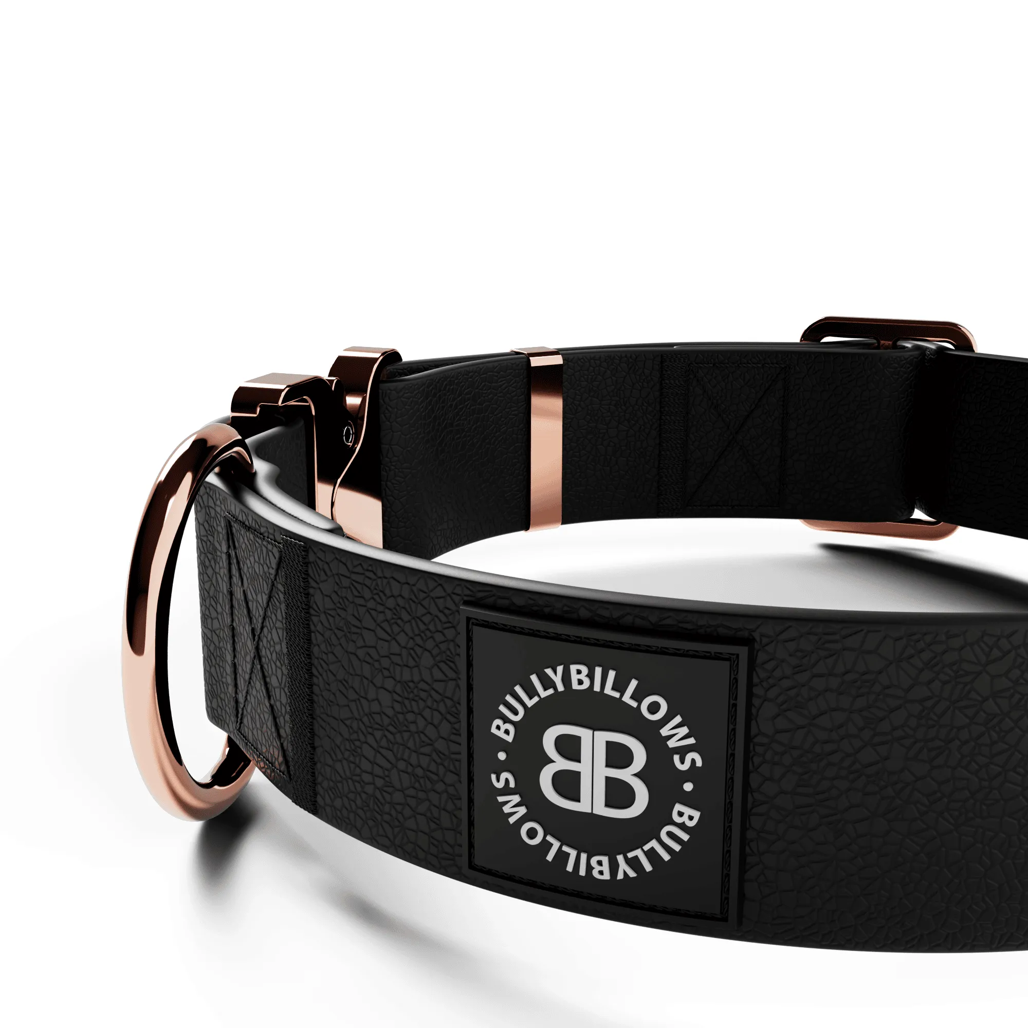 4cm Combat Billowthane® Collar | Waterproof - Rose Gold