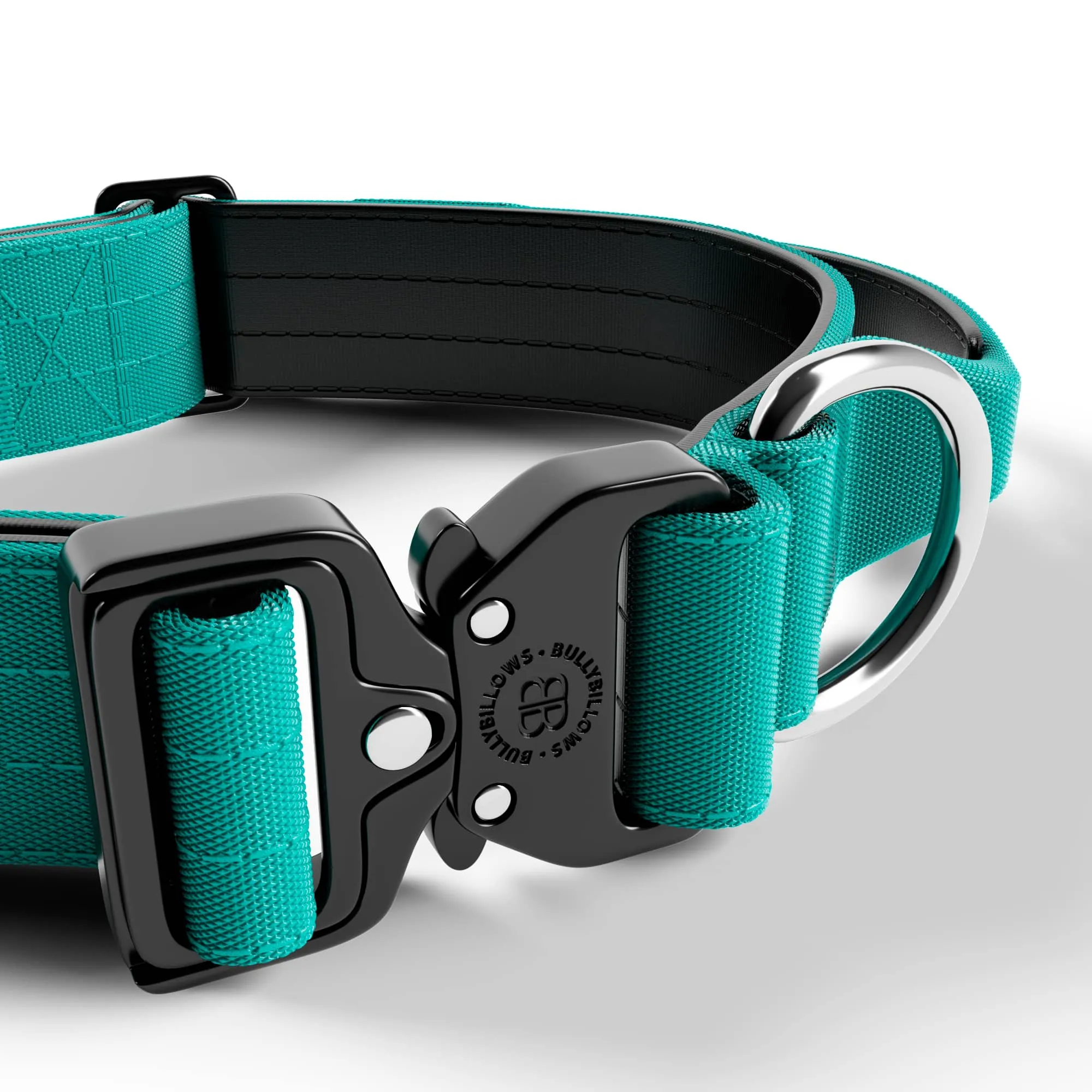 4cm Combat® Collar | Handle & Rated Clip - Turquoise