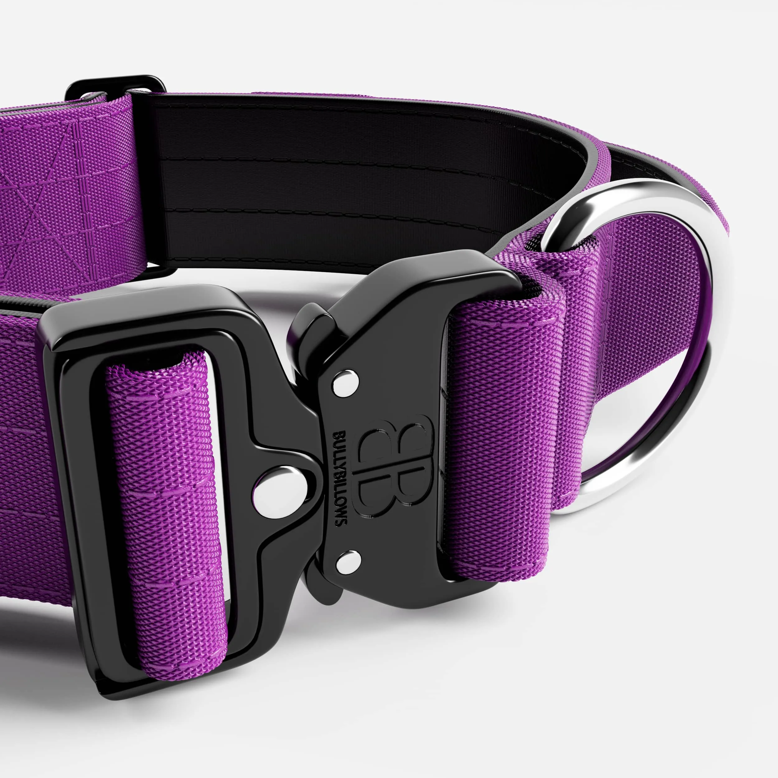 5cm Combat® Collar | With Handle & Secure Clip - Purple