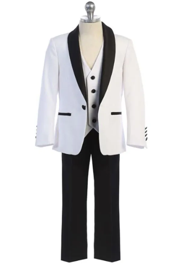 640 - White Tuxedo