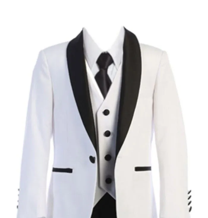 640 - White Tuxedo