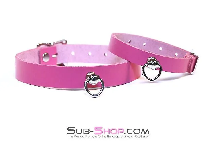 7272A      Hot Pink Kitten Collar