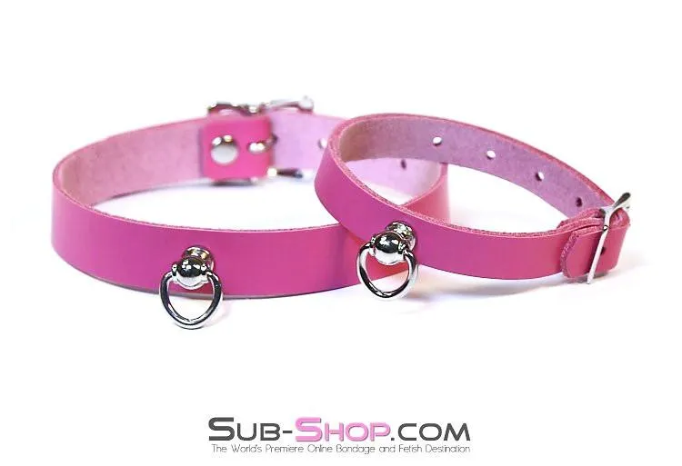 7272A      Hot Pink Kitten Collar