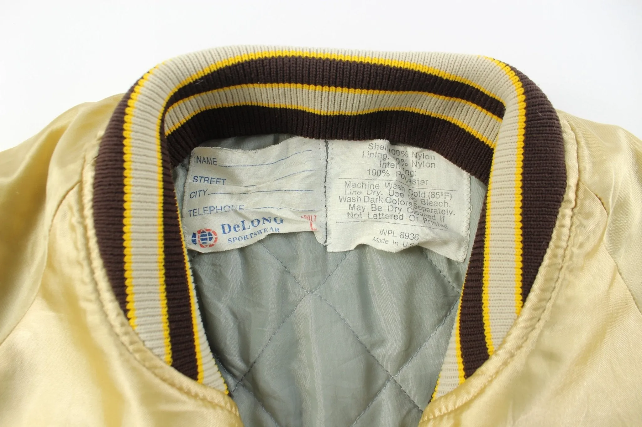 80's Teepee Bar Bomber Jacket