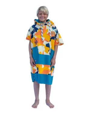 All-In Junior V Poncho Camo Sunny Surf Poncho