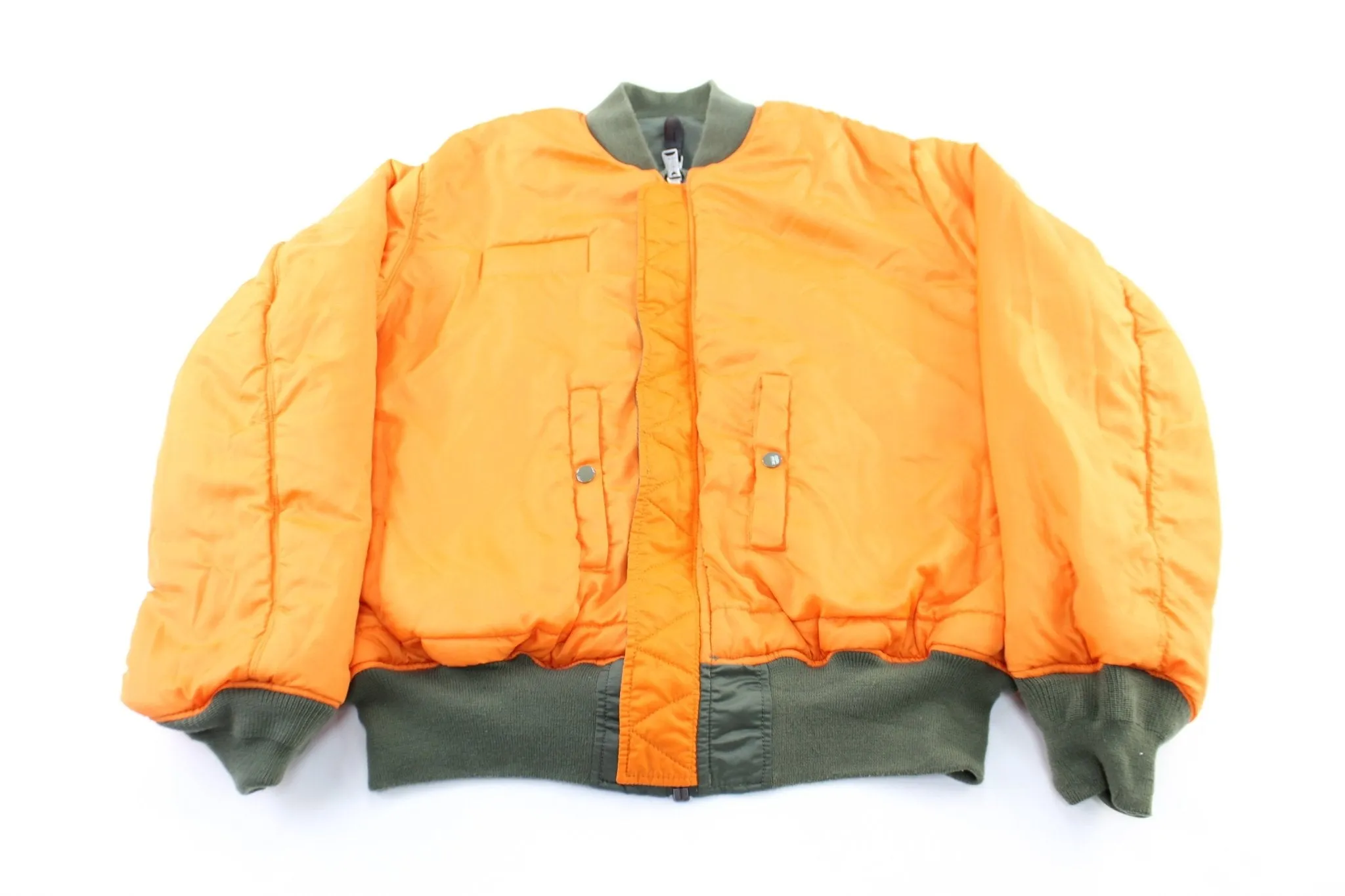 Alpha Industries Flyer's Reversible Bomber Zip Up Jacket