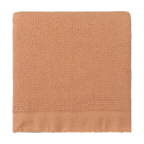 Alvaro Wool Blanket [Pale terracotta]