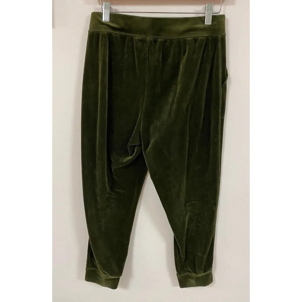 Anthropologie Saturday Sunday Velvet Joggers - Size Small