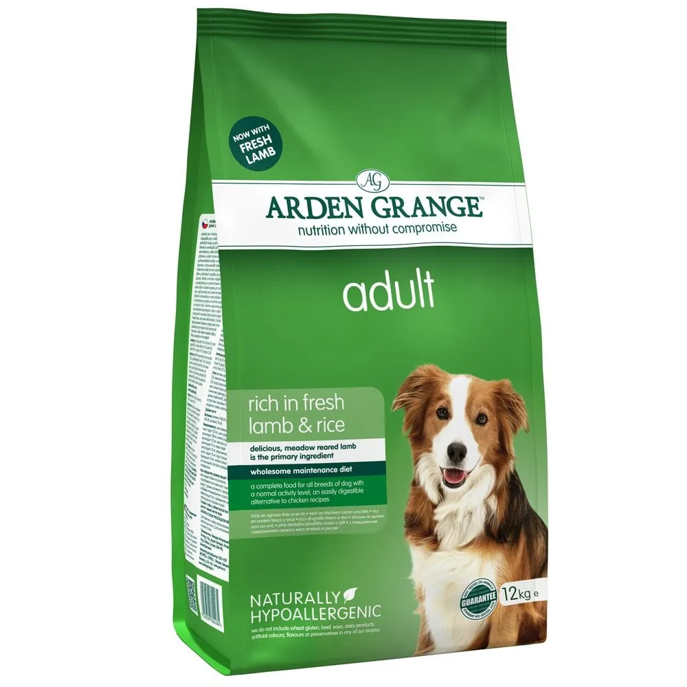 Arden Grange Adult Dog Food with Lamb & Rice