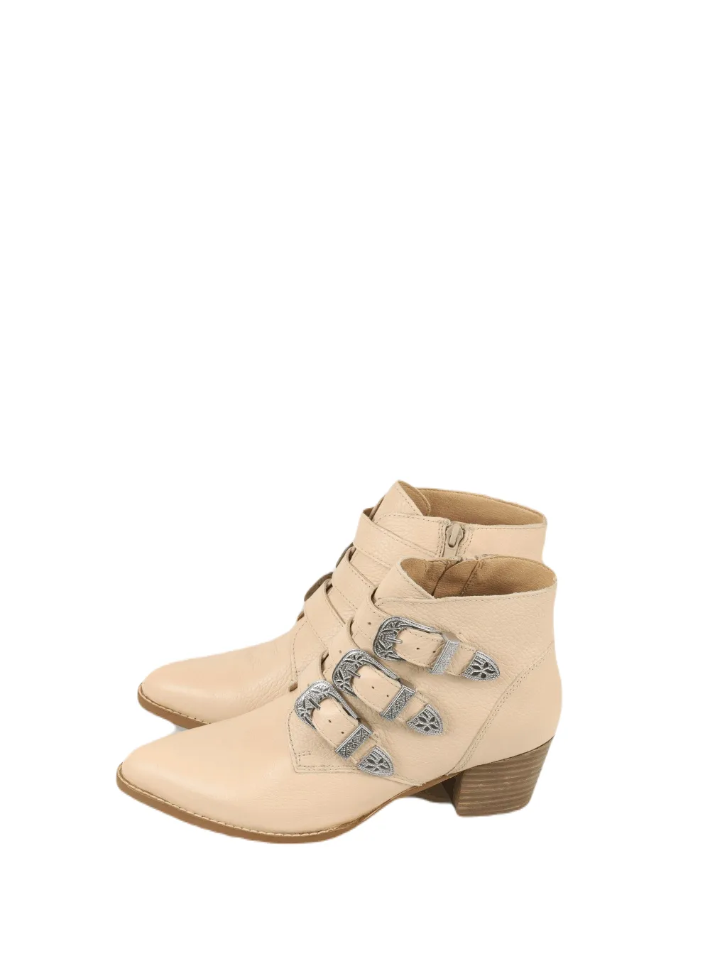 Asos Pink Buckle Boots 9