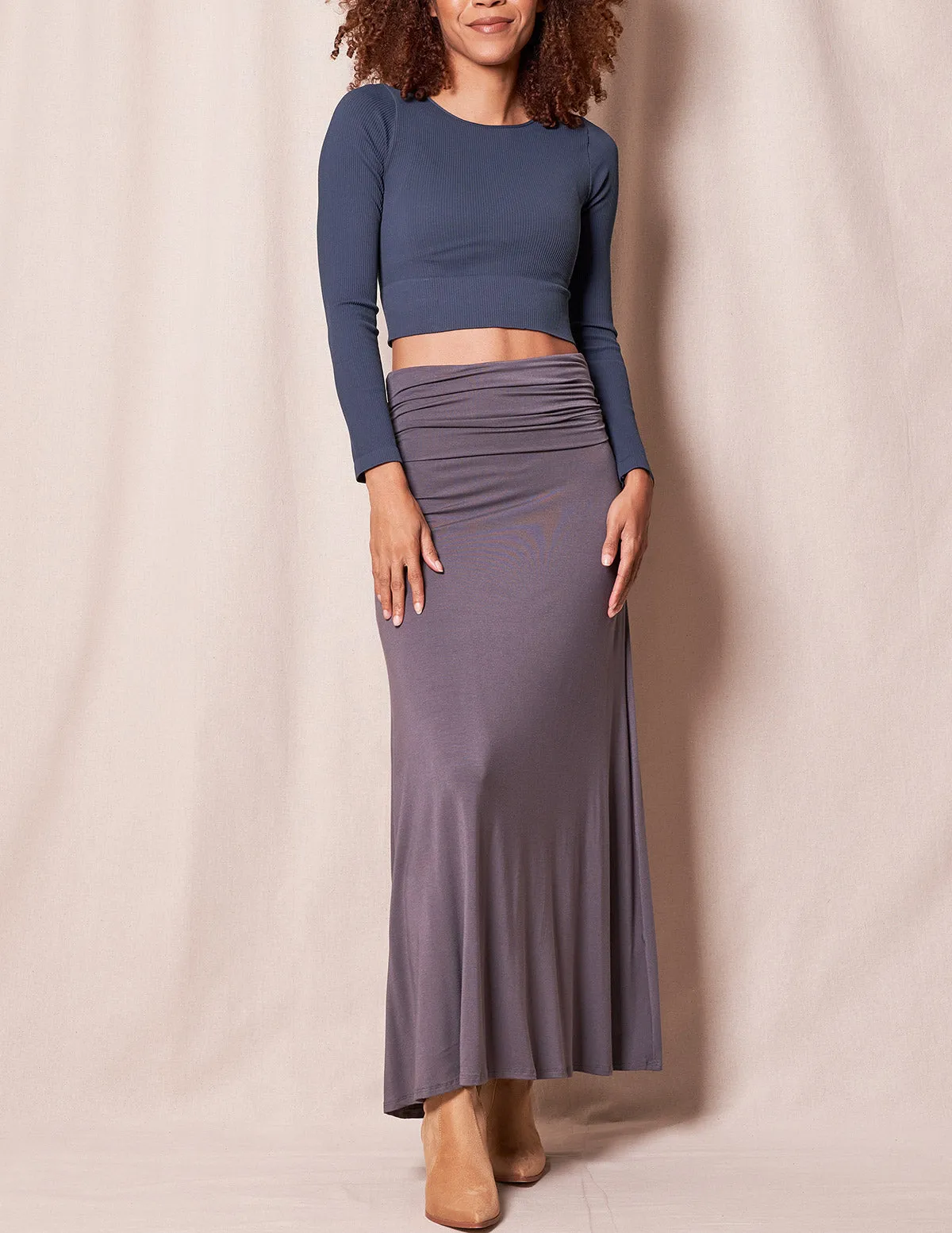 Bamboo Classic Maxi Skirt