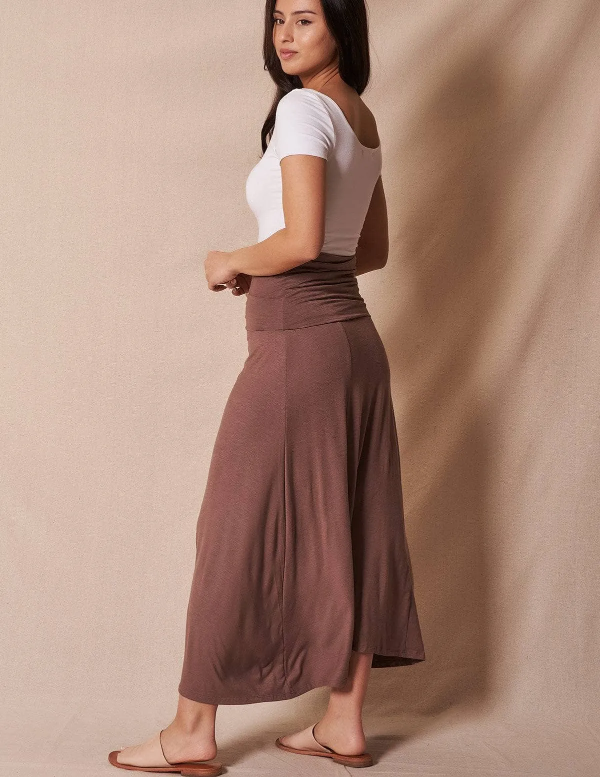 Bamboo Classic Maxi Skirt