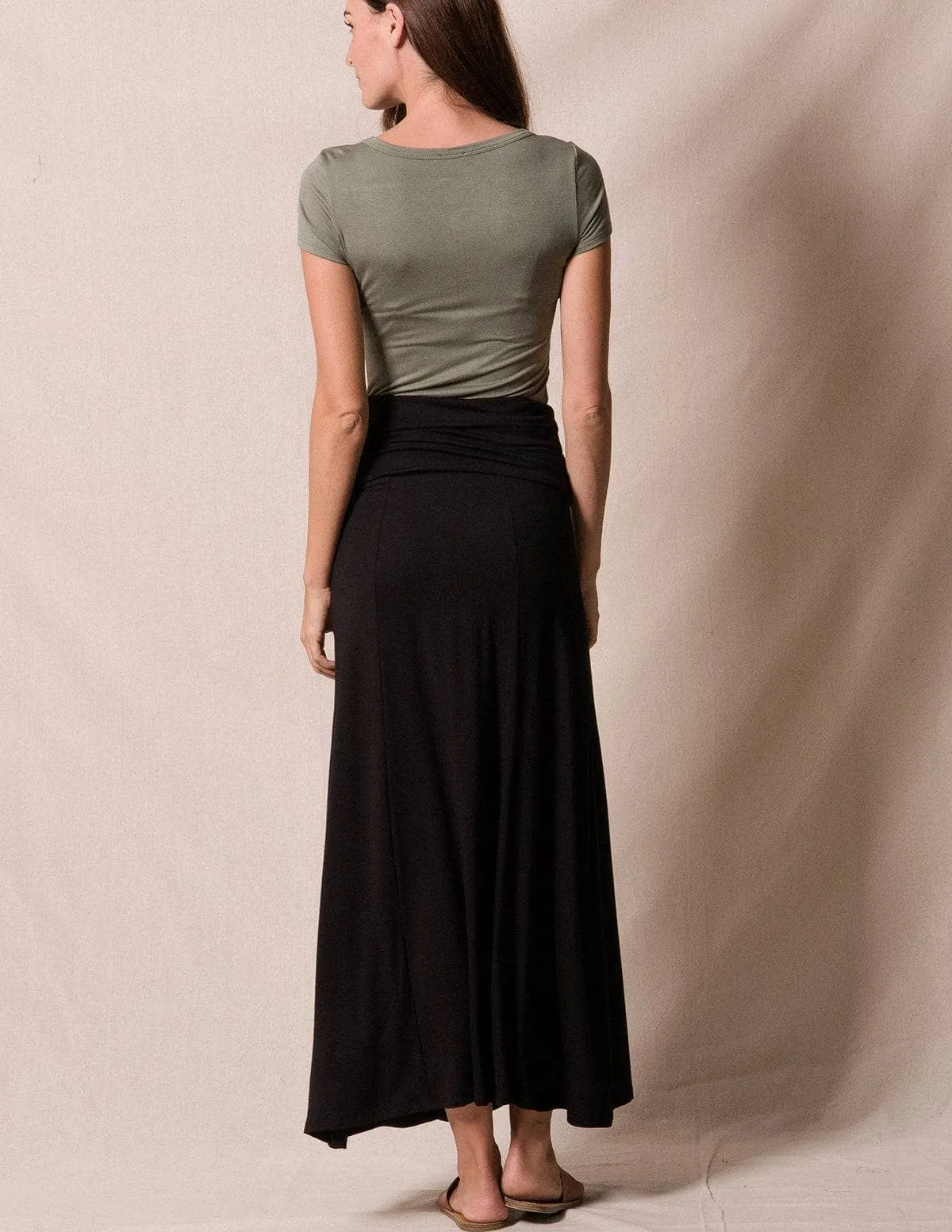 Bamboo Classic Maxi Skirt