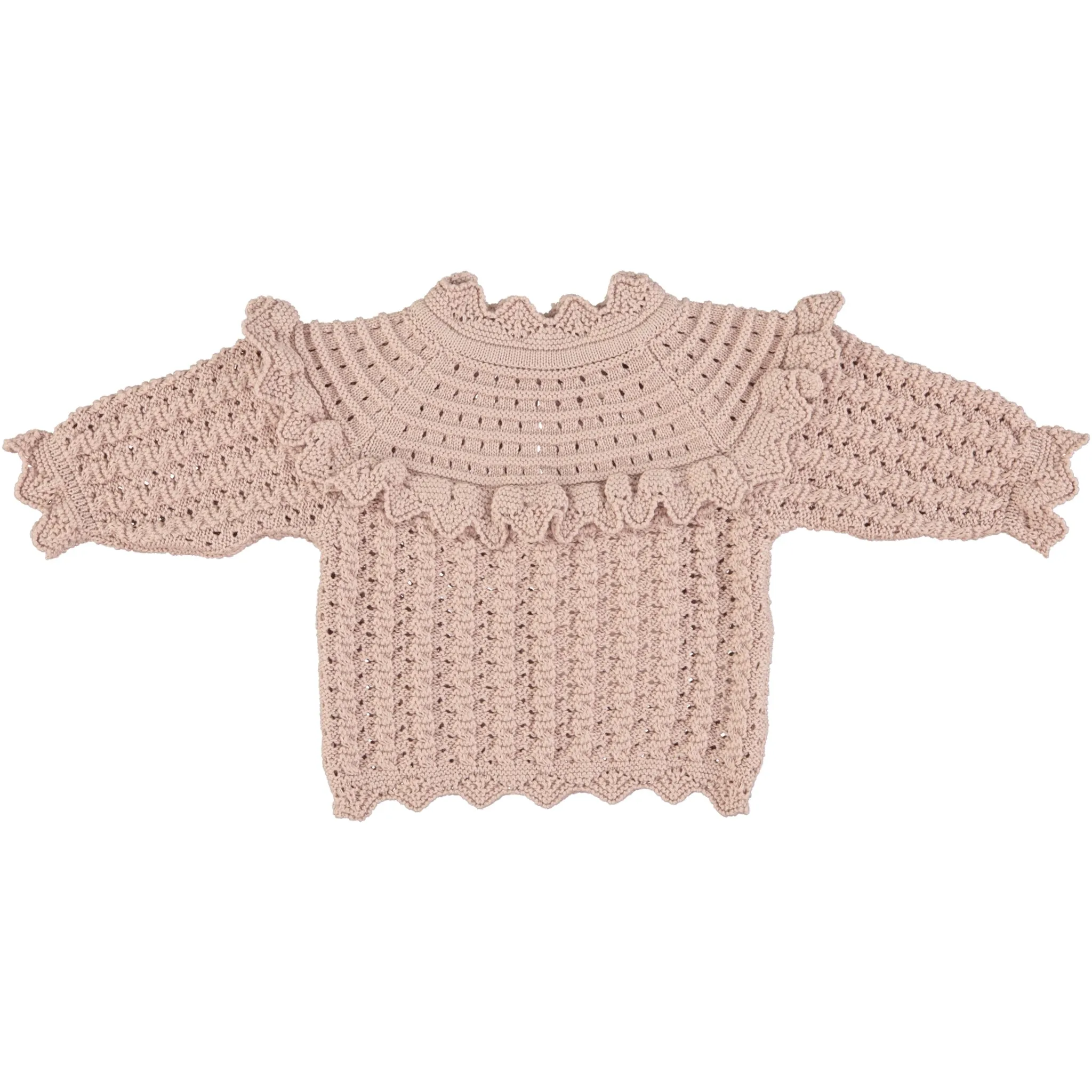 Bebe Organic Silvia Knit Set Dusty Pink