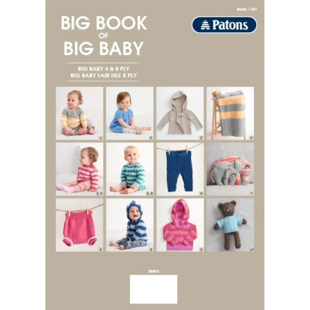 Big Book of Big Baby Pattern Book (1101)