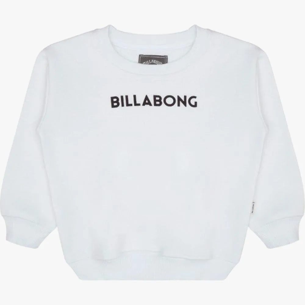 Billabong Kids Dancrew Crew Sweater Salt Crystal