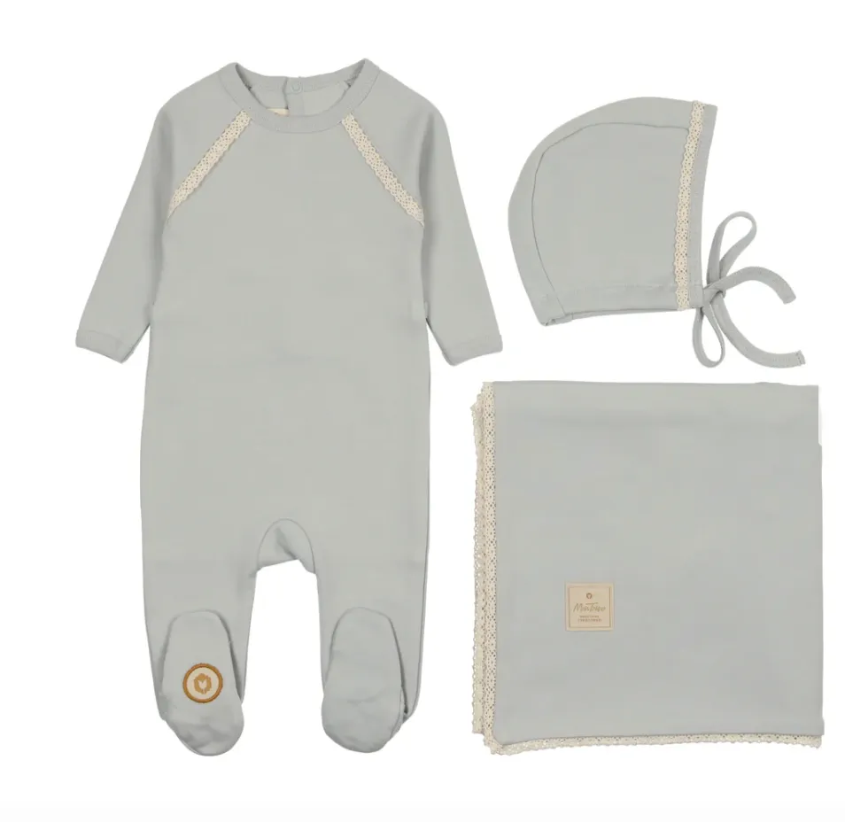 Blue Dawn Rustic Accents Layette Set