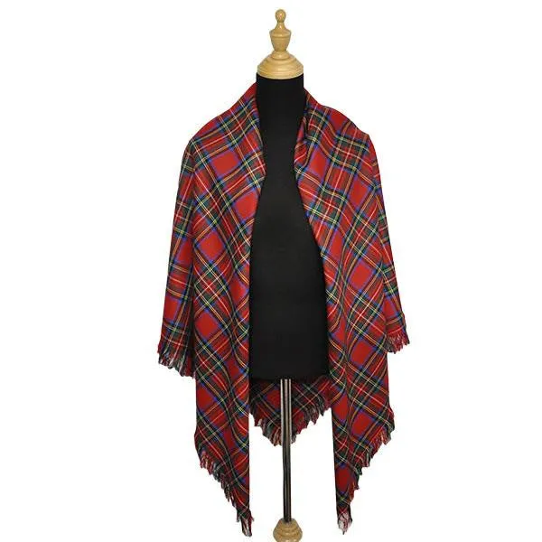 Bruce Modern Light Weight Tartan Shawl