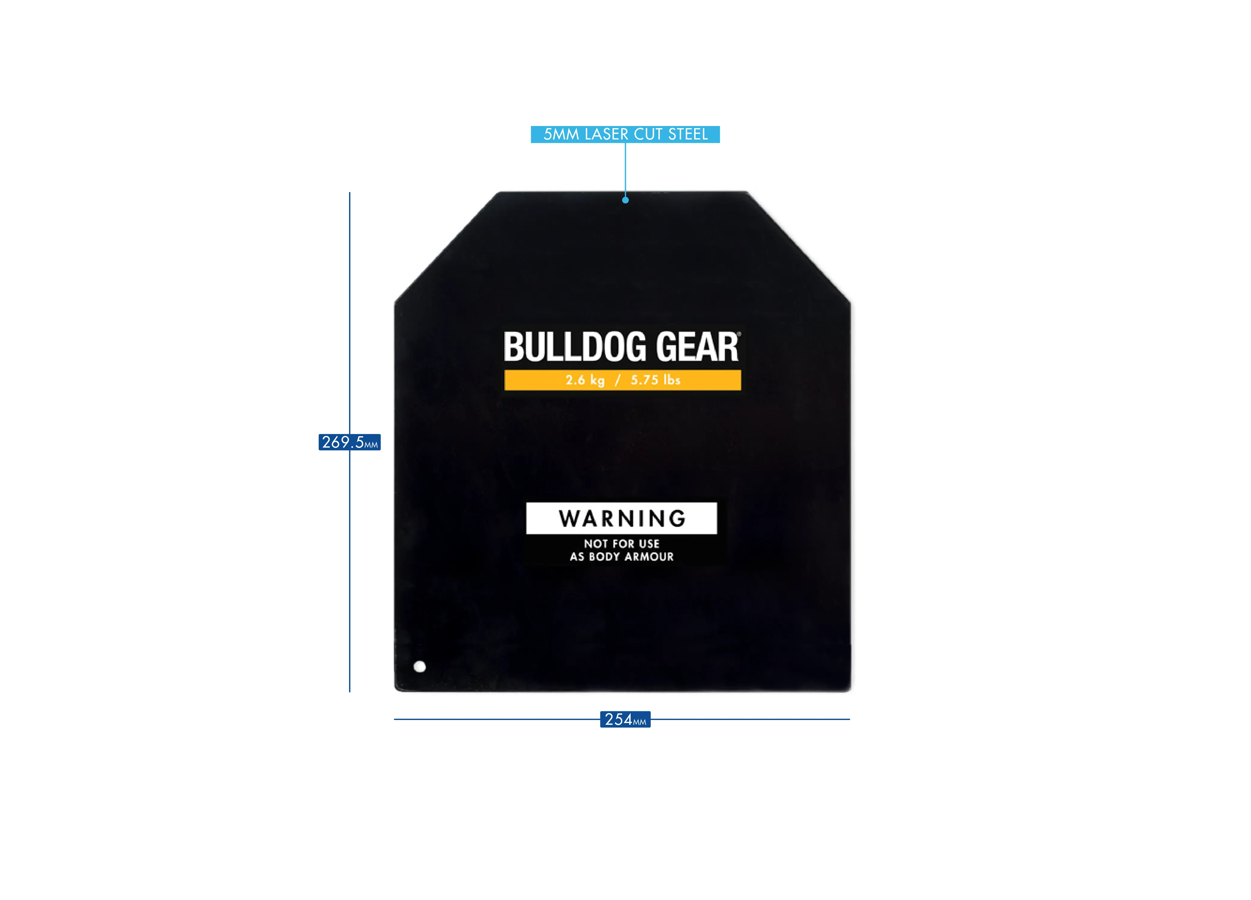 Bulldog Gear - Tactical Weight Vest Plates