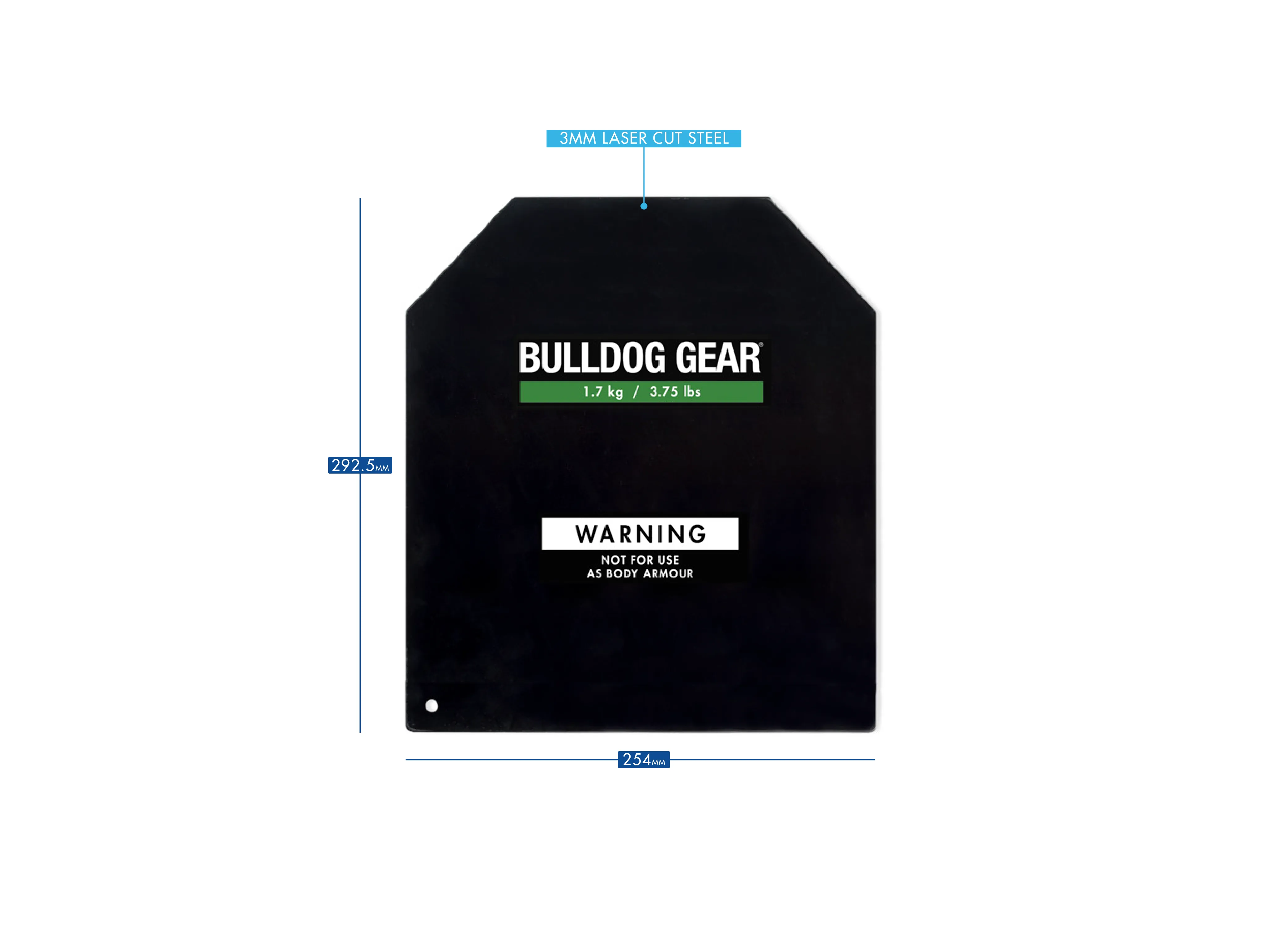 Bulldog Gear - Tactical Weight Vest Plates