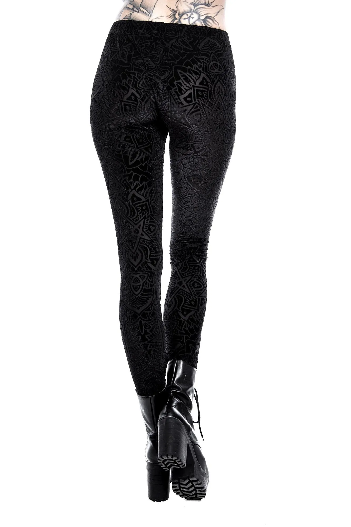 Burn Baby Burn Leggings [B] - Resurrect