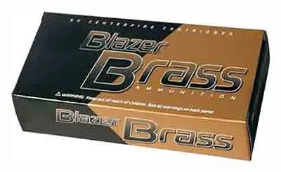 CCI Ammo .380ACP 95gr. FMJ Blazer Brass 50-Pack