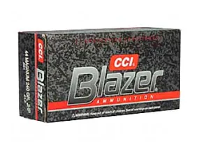 CCI/Speer Blazer, 44MAG, 240 Grain, Jacketed Hollow Point, 50 Round Box 3564