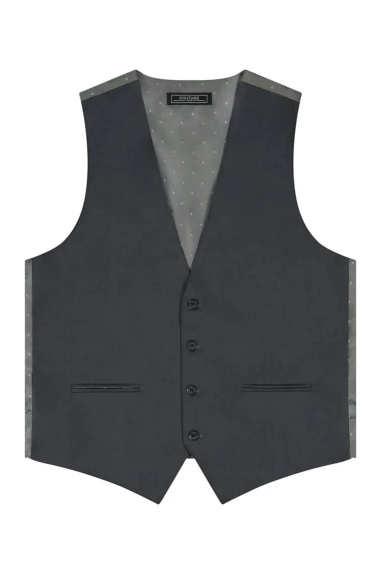 Charcoal "Embassy" Vest