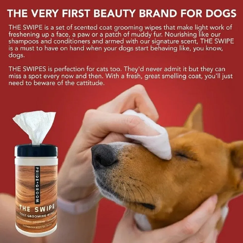 Coat Grooming Wipes for Dogs