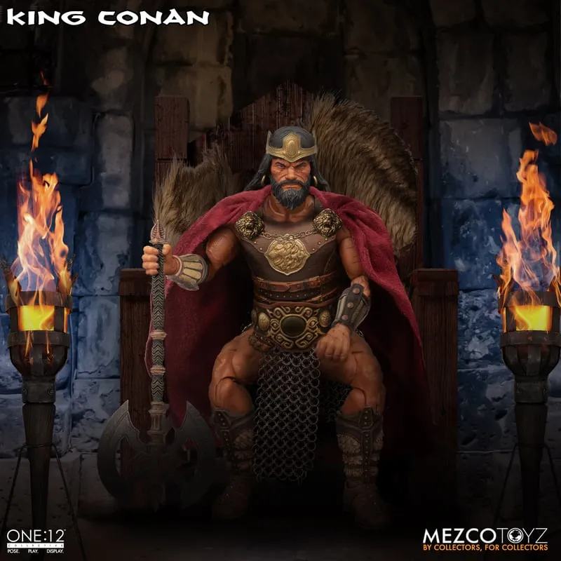 Conan the Barbarian King Conan Mezco One:12 Collective