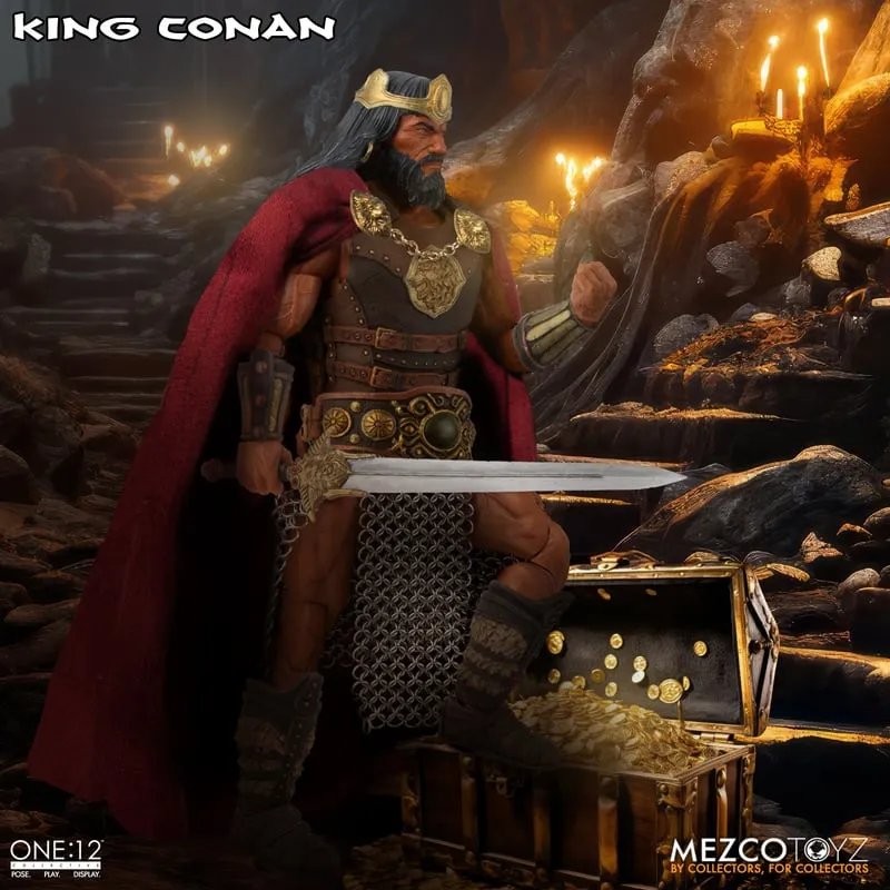 Conan the Barbarian King Conan Mezco One:12 Collective