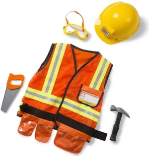 Construction Worker Role Play Costume Set