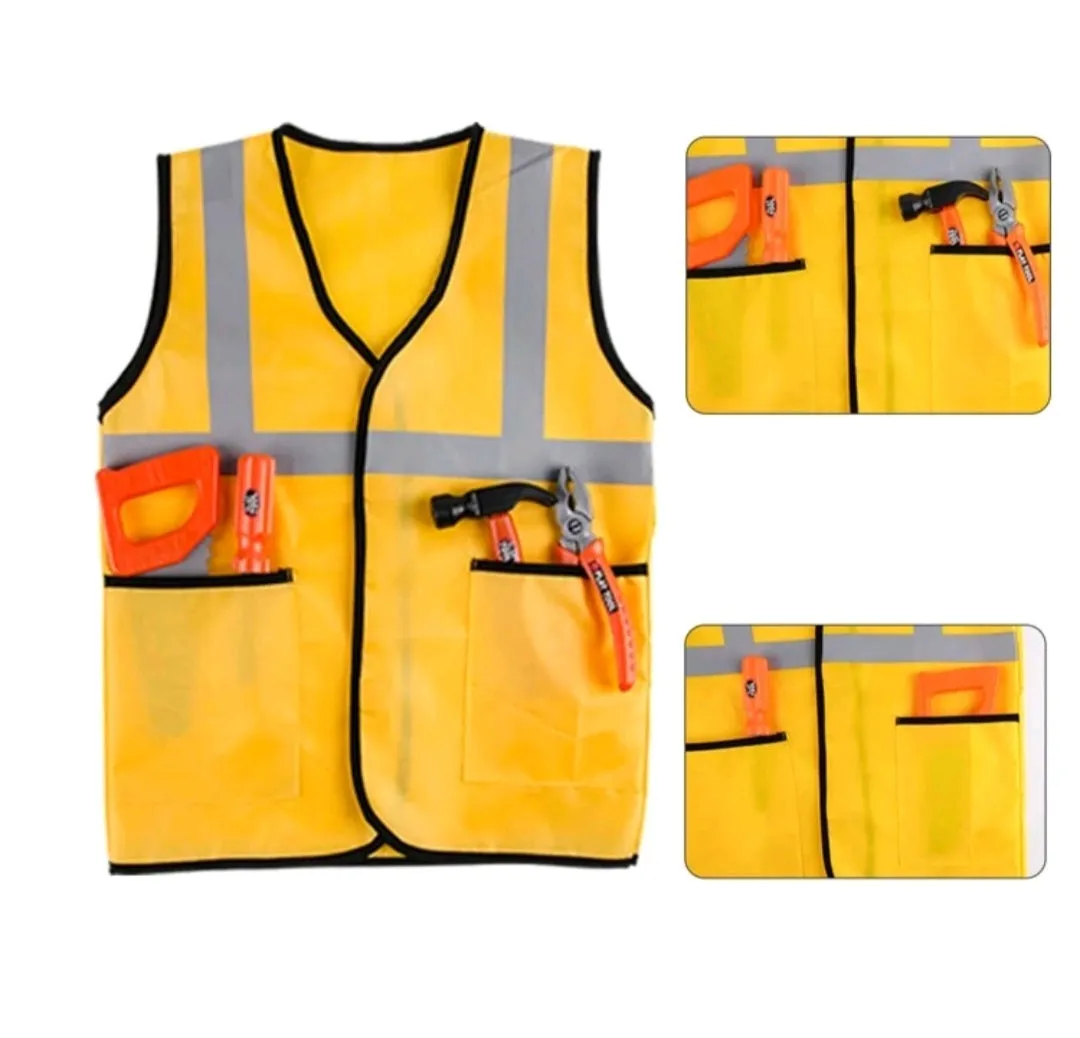 Construction Worker Vest, Career Day, Halloween Outfit #4000186