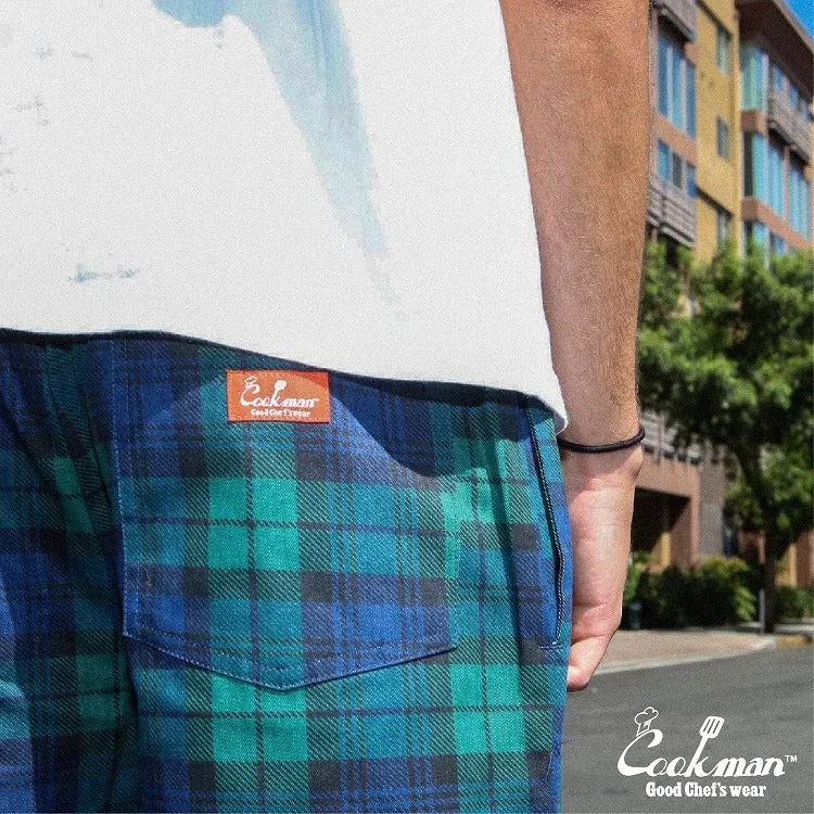 Cookman Chef Pants - Black Watch Plaid