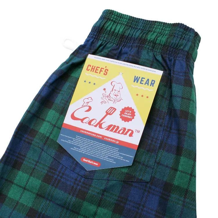 Cookman Chef Pants - Black Watch Plaid