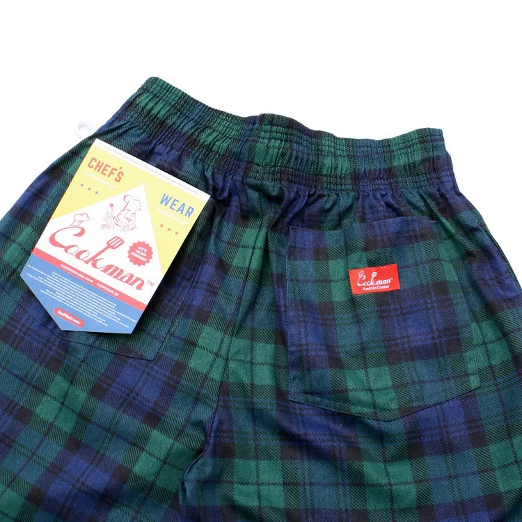 Cookman Chef Pants - Black Watch Plaid