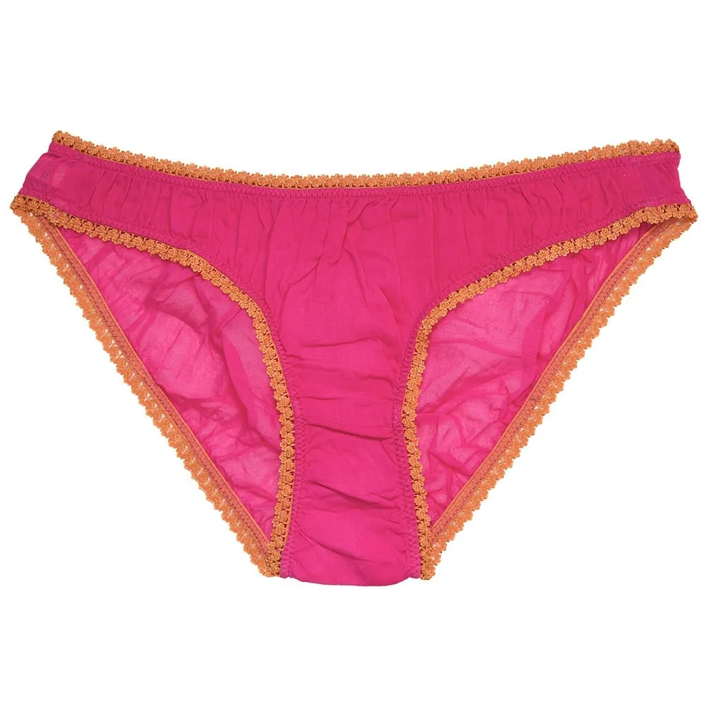 Culotte Germaine Fuchsia/Orange