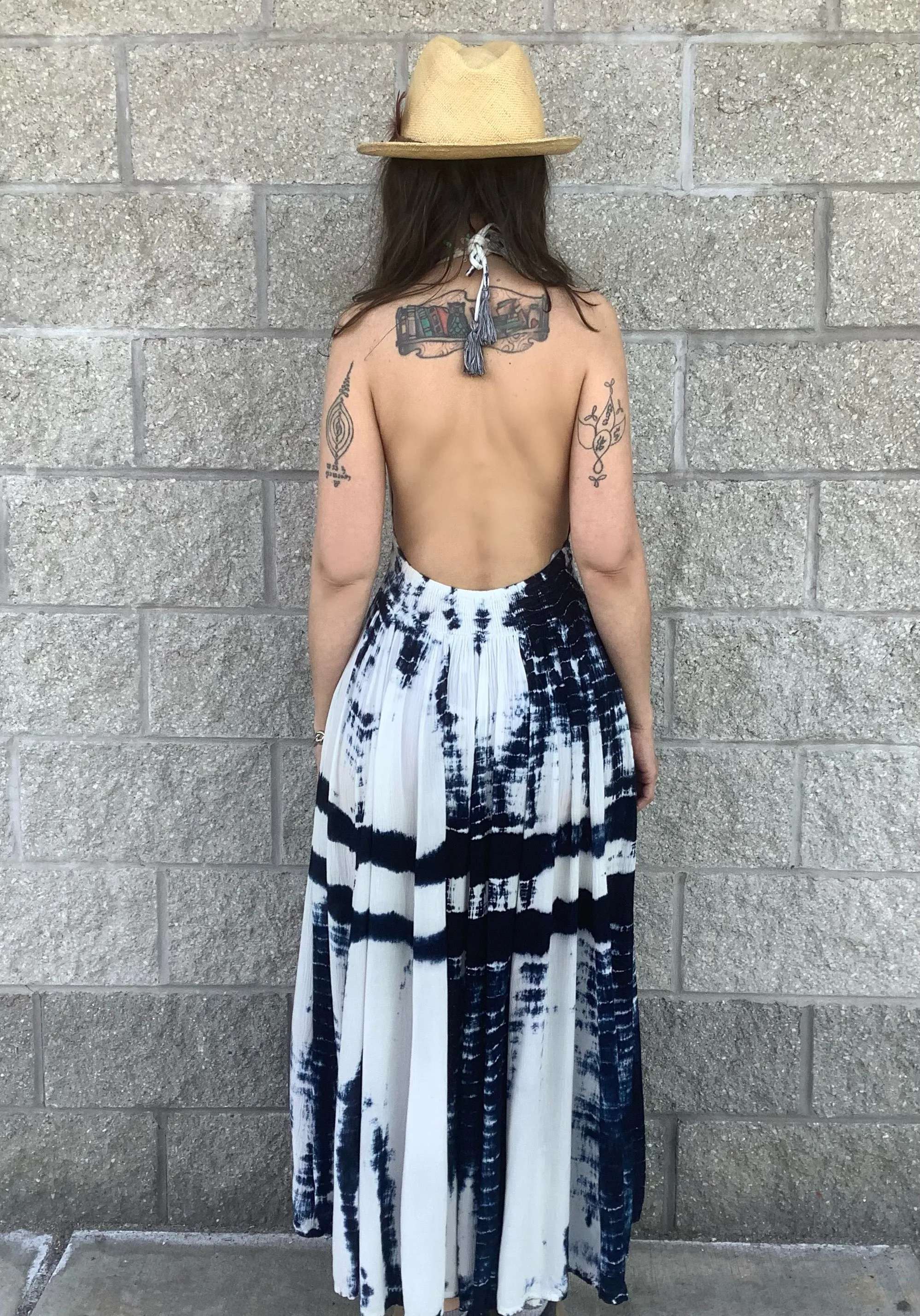 Cyprus Tie-Dyed Dress