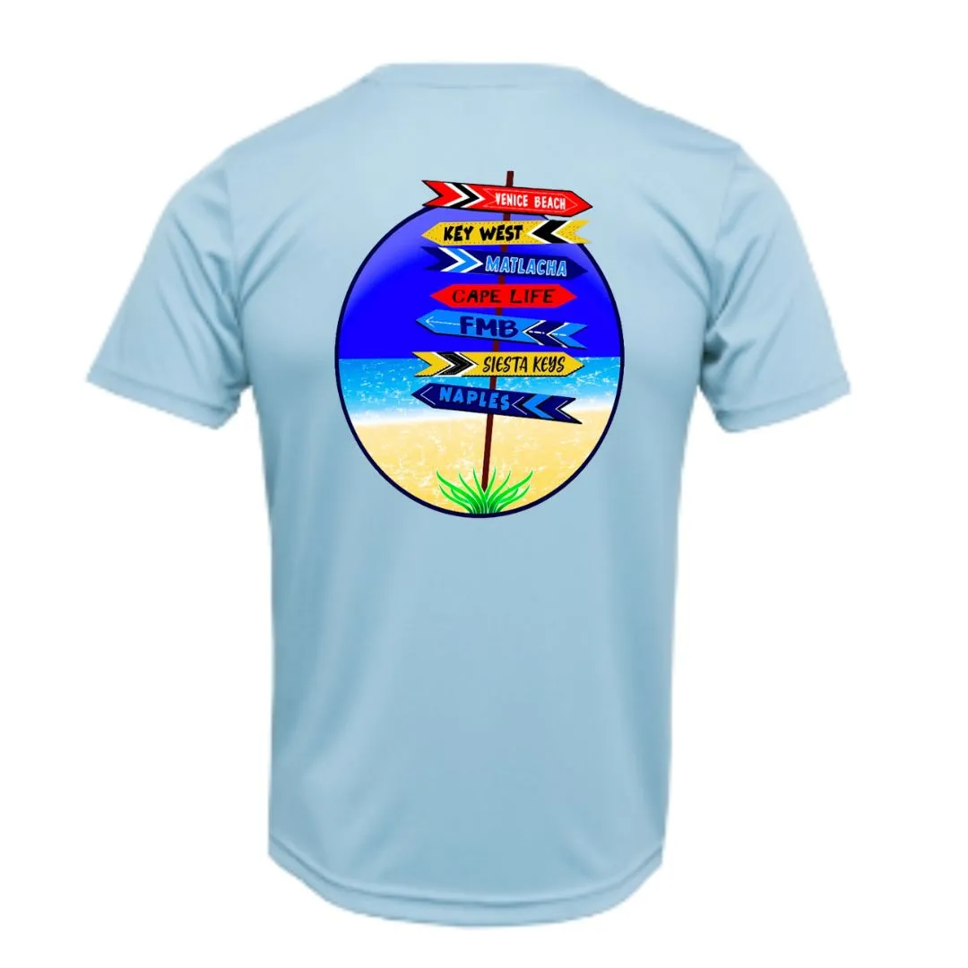 Direction Signs Sun Shirt - UPF50 Sun Protection Dryfit Shirt